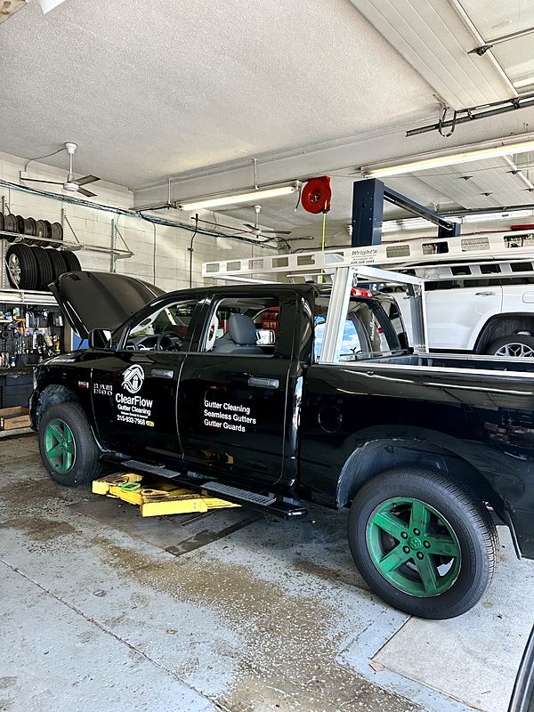 Local business fleet vehicle serviced at West Goshen Automotive & Fleet Services in West Chester, PA