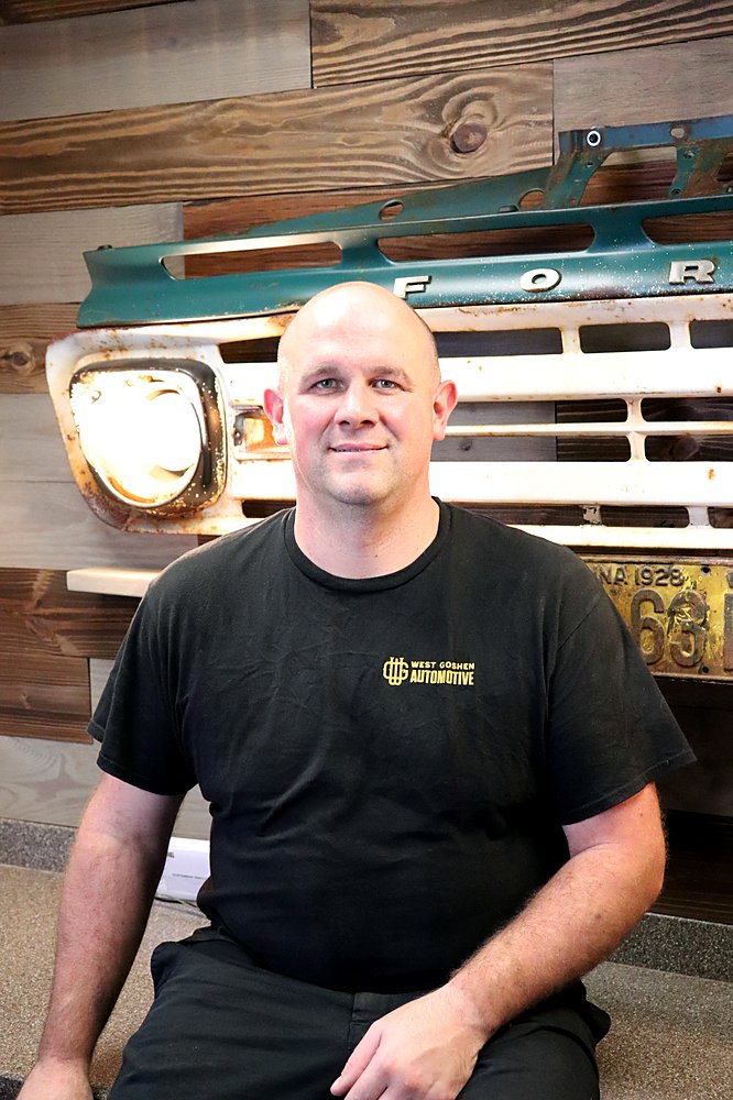 Matt, technician at West Goshen Automotive & Fleet Services in West Chester, PA